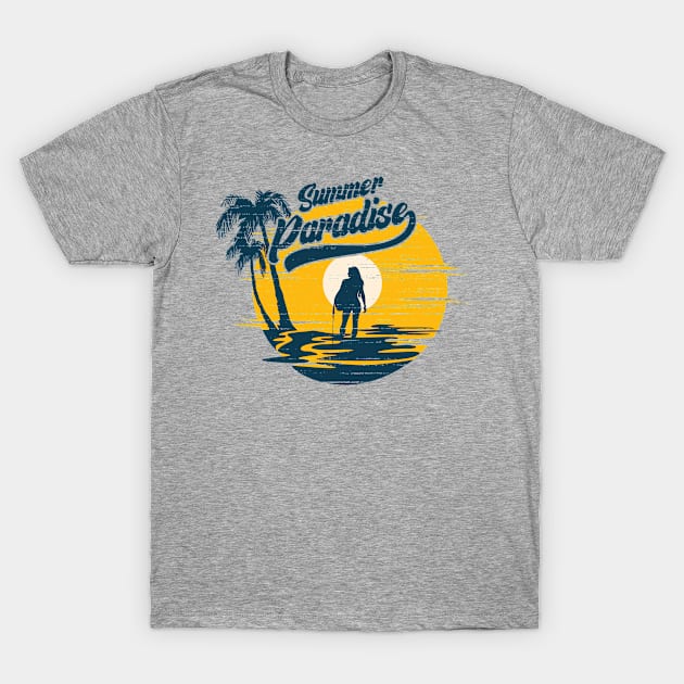 Summer Paradise T-Shirt by RKP'sTees